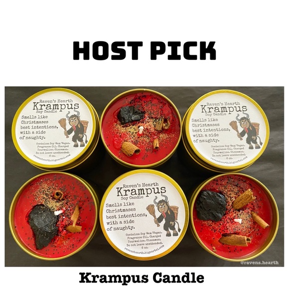 KRAMPUS Candle — for the naughty kids! - Picture 1 of 6
